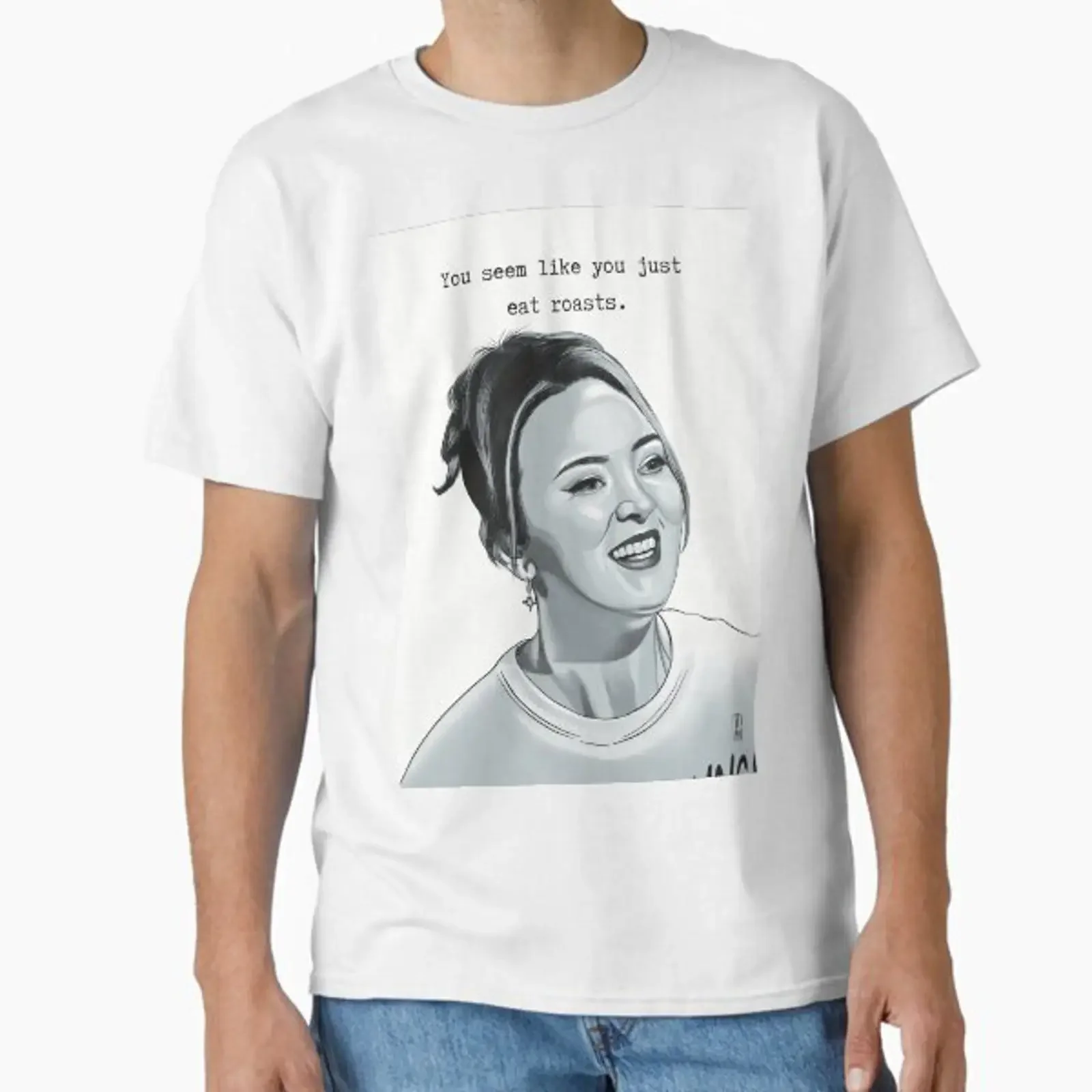 Fern Brady Taskmaster You Seem Like Just Eat Roasts Classic T Shirt vintage Washed Breathable Comfortable Stylish homme