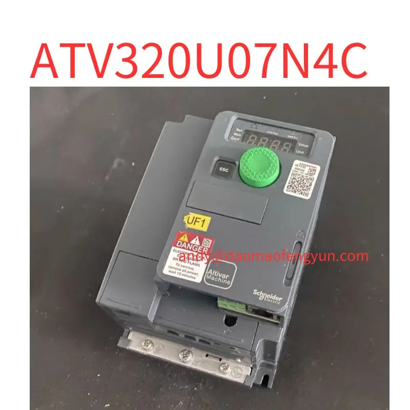 Second-hand Frequency converter ATV320U07N4C 0.75KW 380V test OK