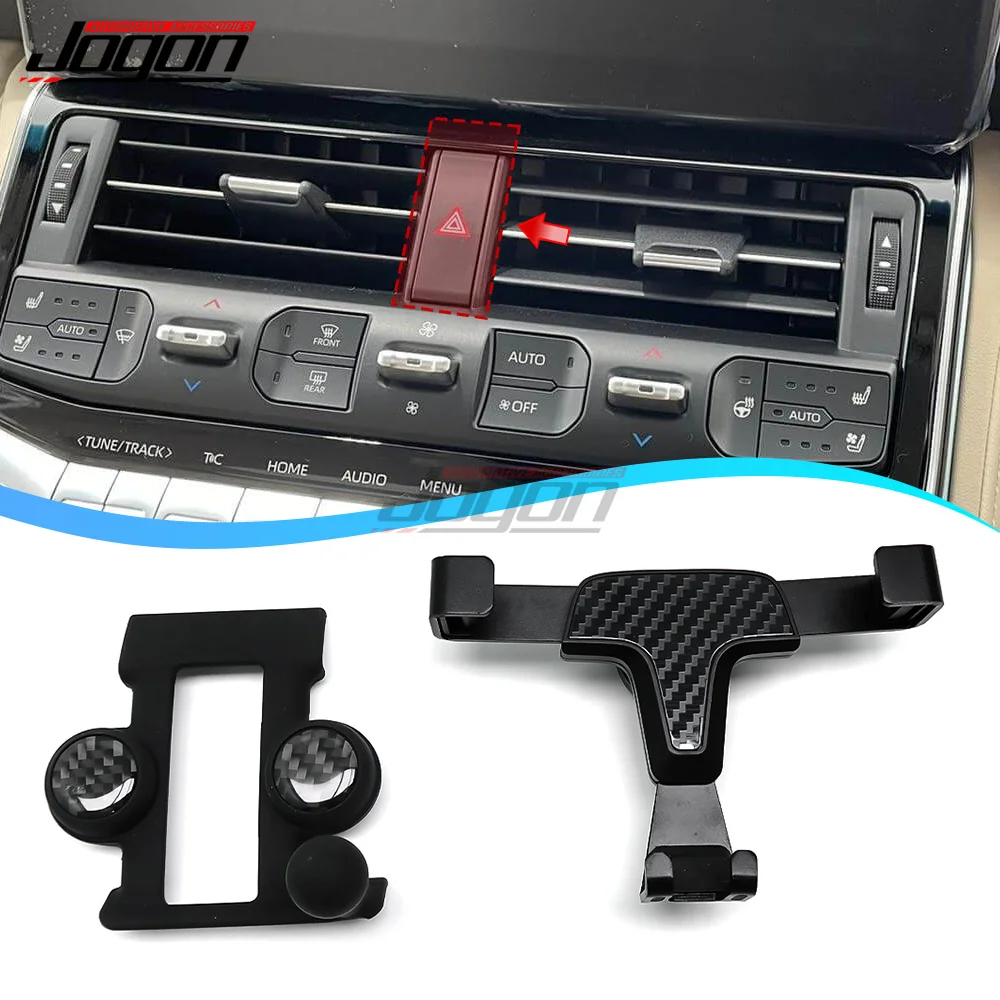 

For Toyota Land Cruiser J300 LC300 2022 Car Phone Holder Car Air Vent Clip Mount Mobile Phone Holder Cell Phone Stand Support