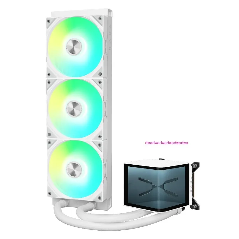 

New Released White/Black AMOLED Naked Eye 3D Effect Curved Water Cooler Radiator with OLED 2K Screen