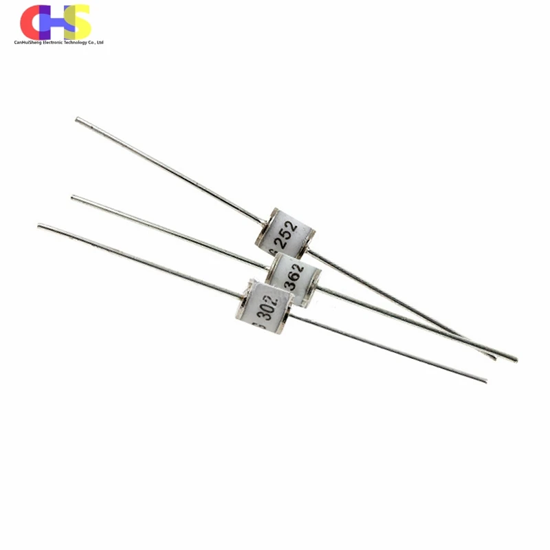 10pcs 2R/B5G/SX51 Ceramic Gas Discharge Tube 5.5X6mm 70V 75V 90V 150V 230V 350V 470V 800V 1000V 2000V 3000V 3600V Surge Arrester