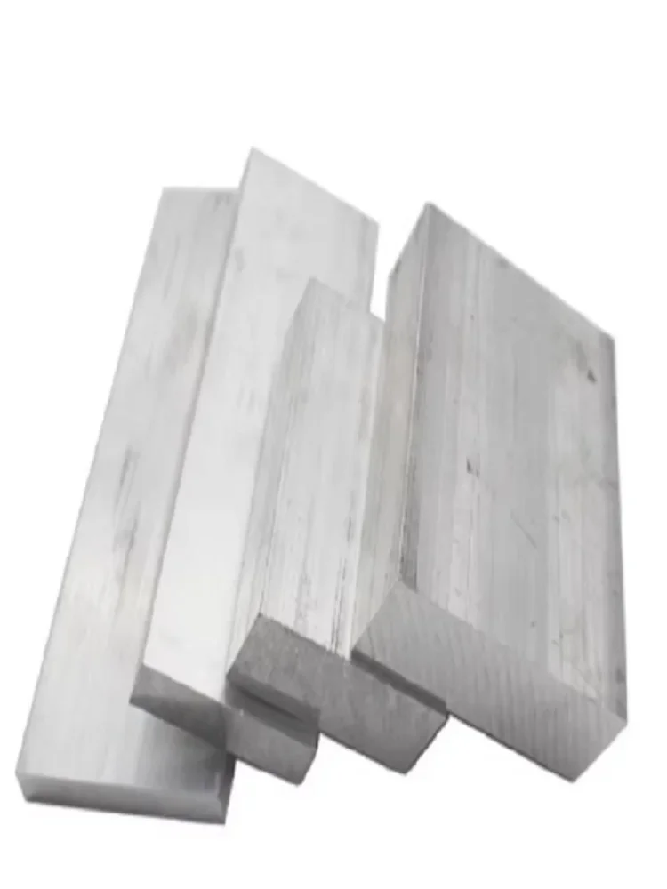 Barre plate rectangulaire en alliage d'aluminium 6061 T6, plaque carrée, bande métallique, stock solide pour CNC