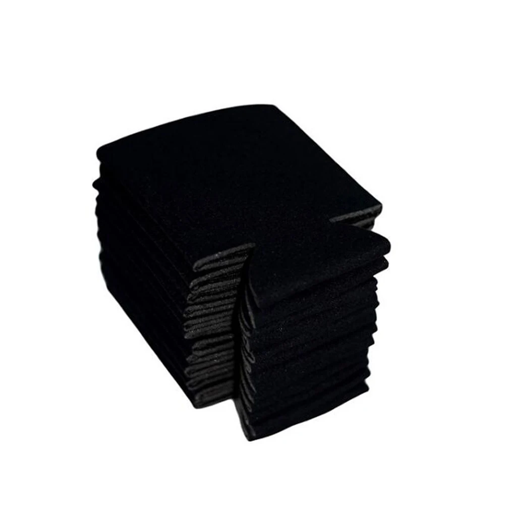 10pcs Foldable Insulated Cover 13 X 10cm Reusable  Beer Can Cooler Sleeve Covers  Drink Covers Portable Cup Cover