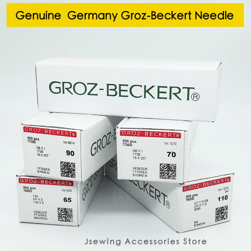 10PCS DBXK5 Groz-Beckert Sewing Needles For Industrial Embroidery Machine Accessories BROTHER TAJIMA