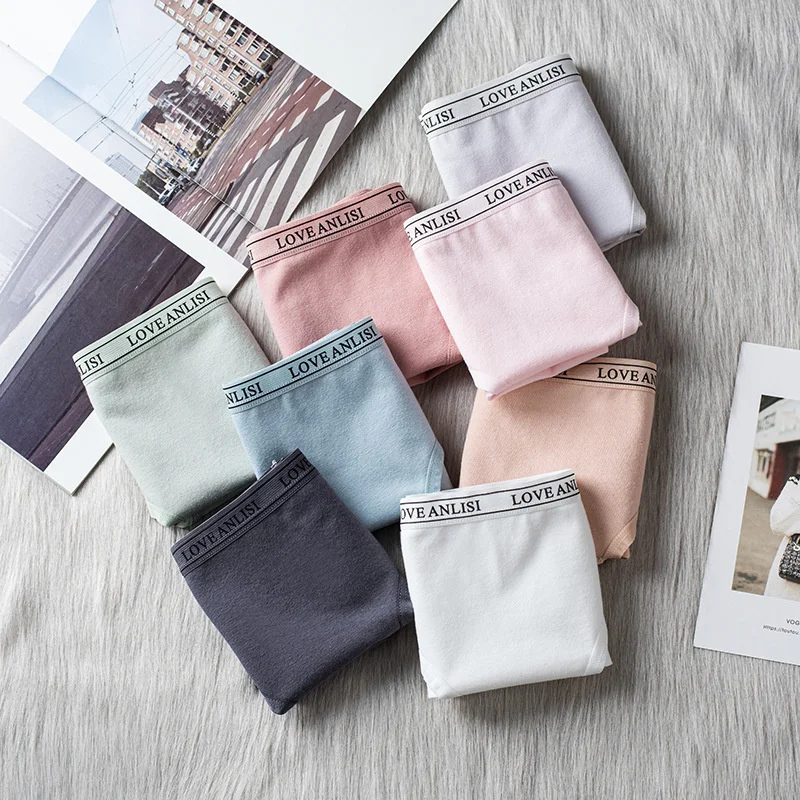 

Sexy Panties Female Seamless Soft Underpants Girls Intimates Women Lingerie L-2XL 8 Pcs/lot Women's Underwear Cotton Panty