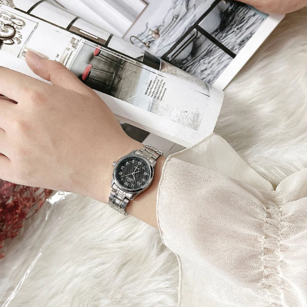 Minimalist Couple Watches Water-Resistant Digital Large Dial Watches Men's & Women's Quartz Wristwatches Valentine's Day Gifts