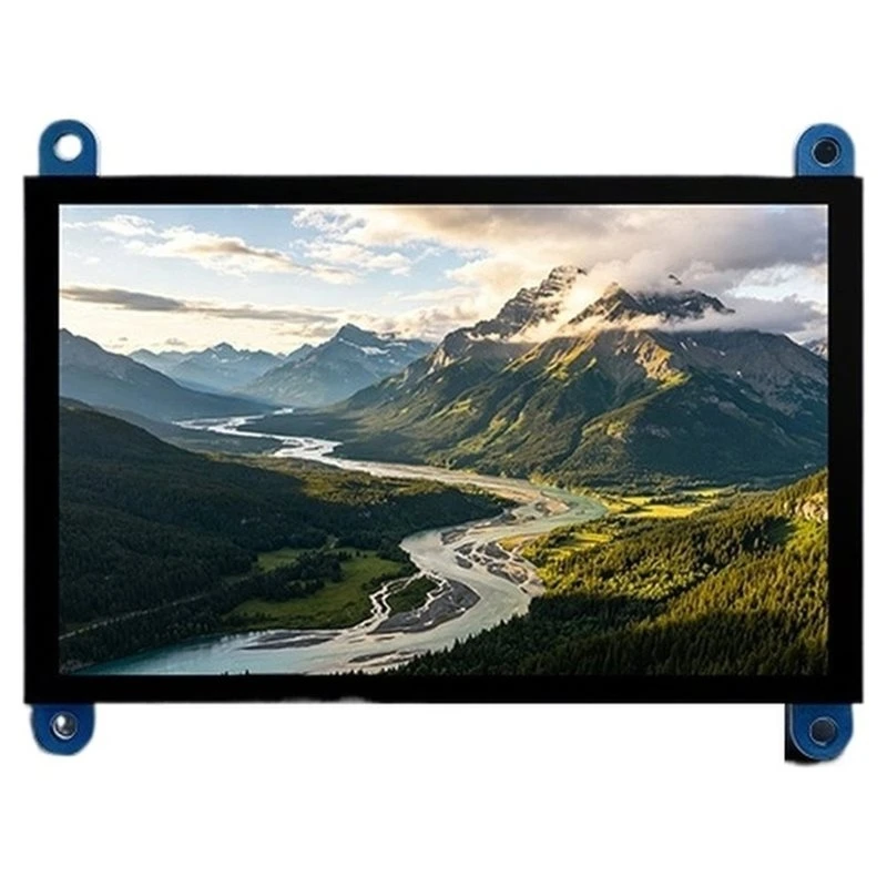 B29C-For Raspberry Pi Compatible 5-Inch Touch Screen LCD Display- HDMI-Compatible Output 1920 X 1080 Resolution For Models 3B+