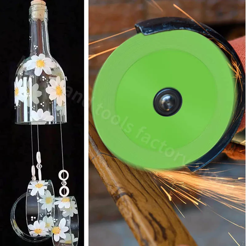 Glass Cutting Special Saw Disc100mm Ultra-thin Saw Blade Jade Crystal Wine Bottles Grinding Chamfering Efficient Cutting Blade