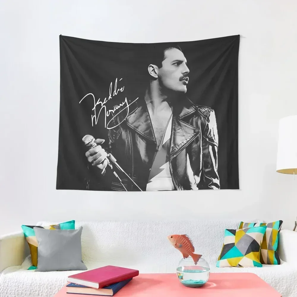 Freddie autograph Tapestry Decor Home Decor For Room Decoration Aesthetic Tapestry