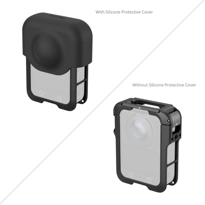 

for DJI Osmo 360 Rabbit Cage Aluminum Protective Case Add Lens Protection Frame Expansion Adapter Mount Action Camera Accessory