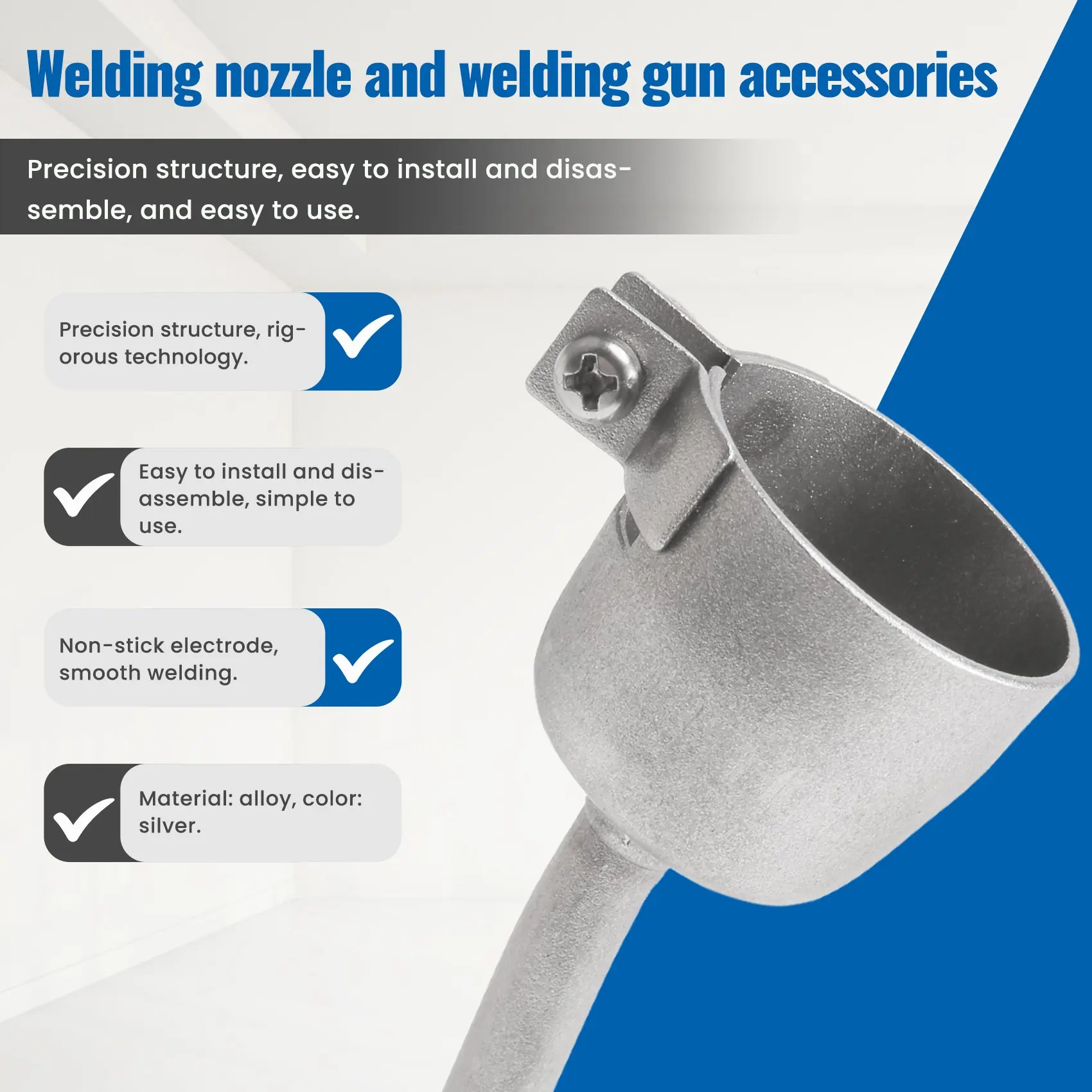 [A92P!】 Speed Welding Nozzles 5Mm Standard Nozzle For Vinyl Pvc Plastic Hot Heat Air