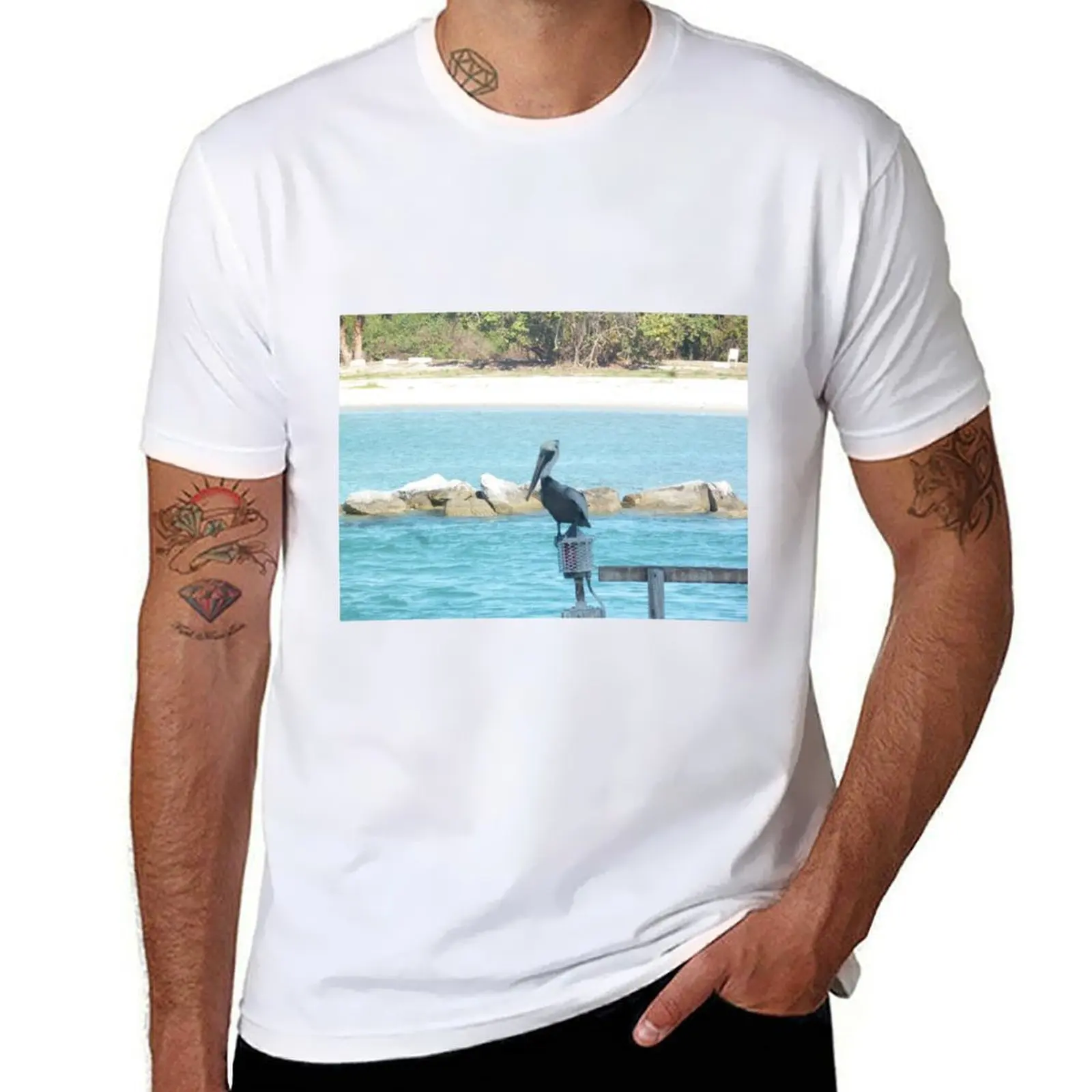 

Pelican, Sebastian Inlet, Florida T-Shirt t shirts designer t shirt man luxury T-Shirt
