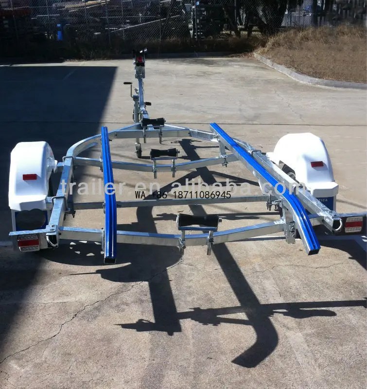 

Прицеп для лодок и гидроциклов с одной осью, без тормозов, горячеоцинкованный