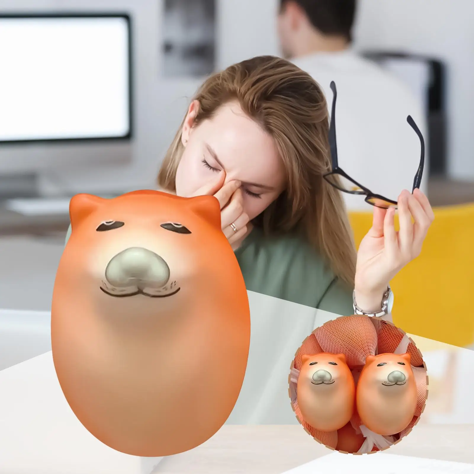 ของเล่นบีบฟิดเจ็ต ของเล่นบีบไข่ ของเล่นบีบสโลว์รีบาวด์ ของเล่นบีบสุนัข ของตกแต่งสร้างสรรค์ เกมผ่อนคลาย สำหรับที่ทำงานและโรงเรียน