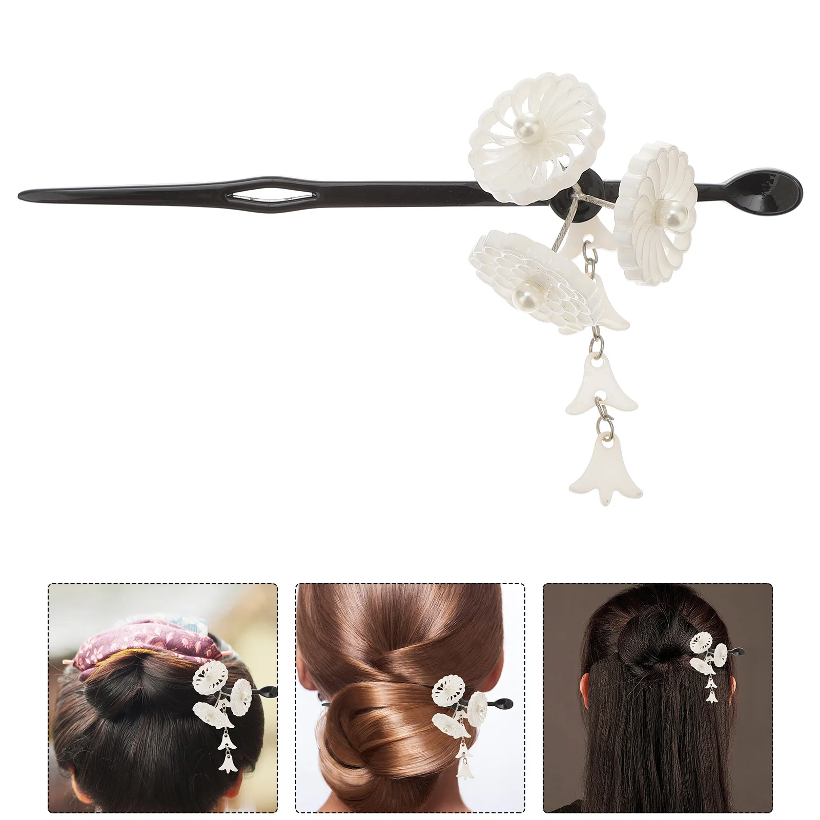 

Elegant Hairpin Accessories Lightweight Durable Claw Clips Sticks Long Japanese Style Chinese Retro Hair Sticks Hair Chopsticks