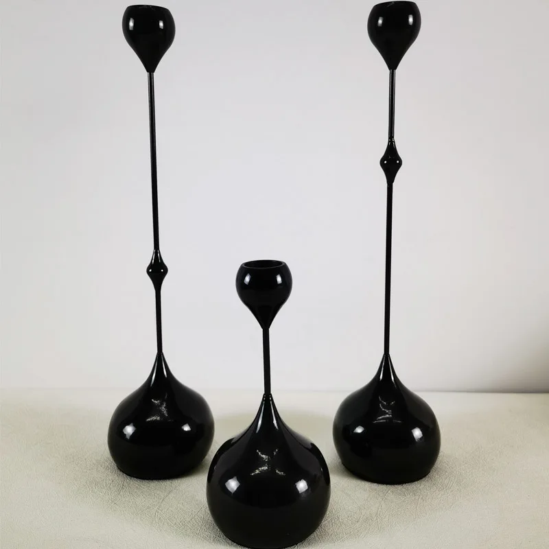 Hot Popular Candle Stand Nordic Creative Metal Candle Holders, Wedding Luxury Silver Candle Holder, Candlestick Handicraft