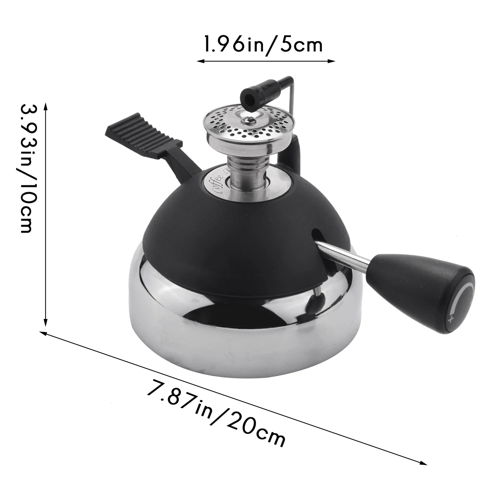 Mini Tabletop Butano Gás Queimador, Aquecedor Sifão Pot, Fogão De Café, HT-5015M