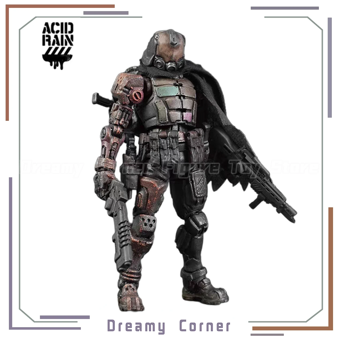 

【In Stock】Original Acid Rain War FAV-SP35 ERADIK8 1:18 SCALE FULL ACTION FIGURES