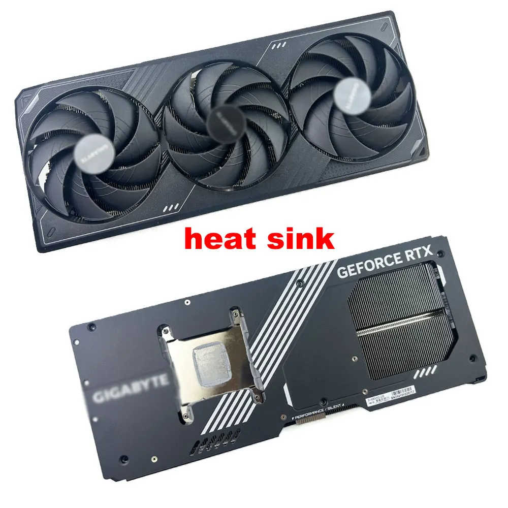 Original Cooling 7 Brass tubes For GIGABYTE RTX5090 WINDFORCE 32G Series HeatSink