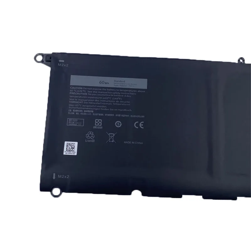 Imagem -04 - Bateria do Portátil para Dell Pw23y 90v7w Jd25g Dell Xps 13 Série 9360 Rnp72 Tp1gt 9350 13d 9343 Dell Xps 13 9343 Xps13 9350 13d-9343 p5