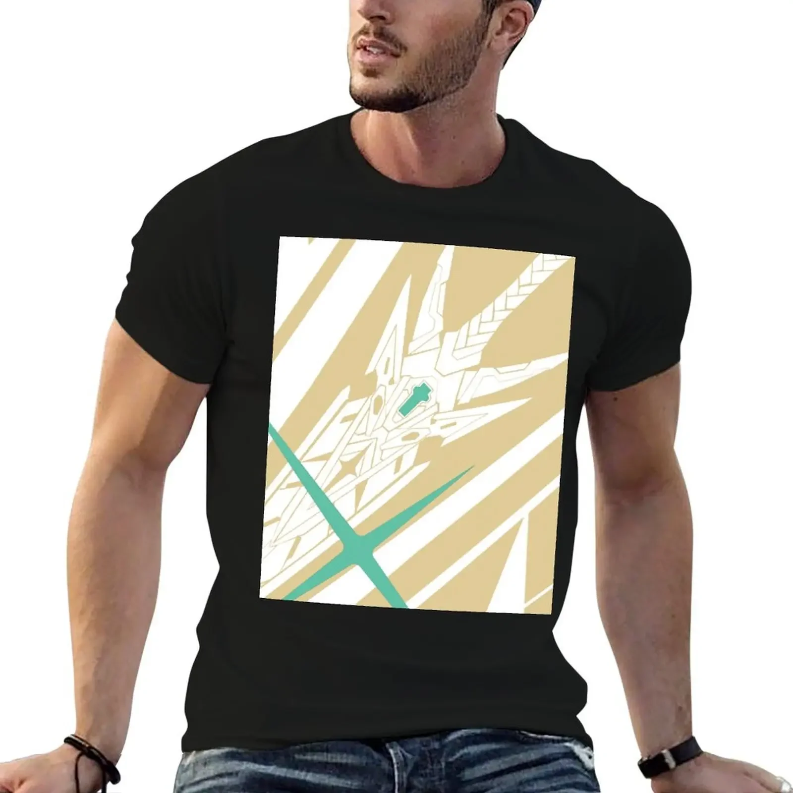 The Aegis (Mythra) T-Shirt anime tshirt baggy shirts vintage graphic tee Men's cotton t-shirt