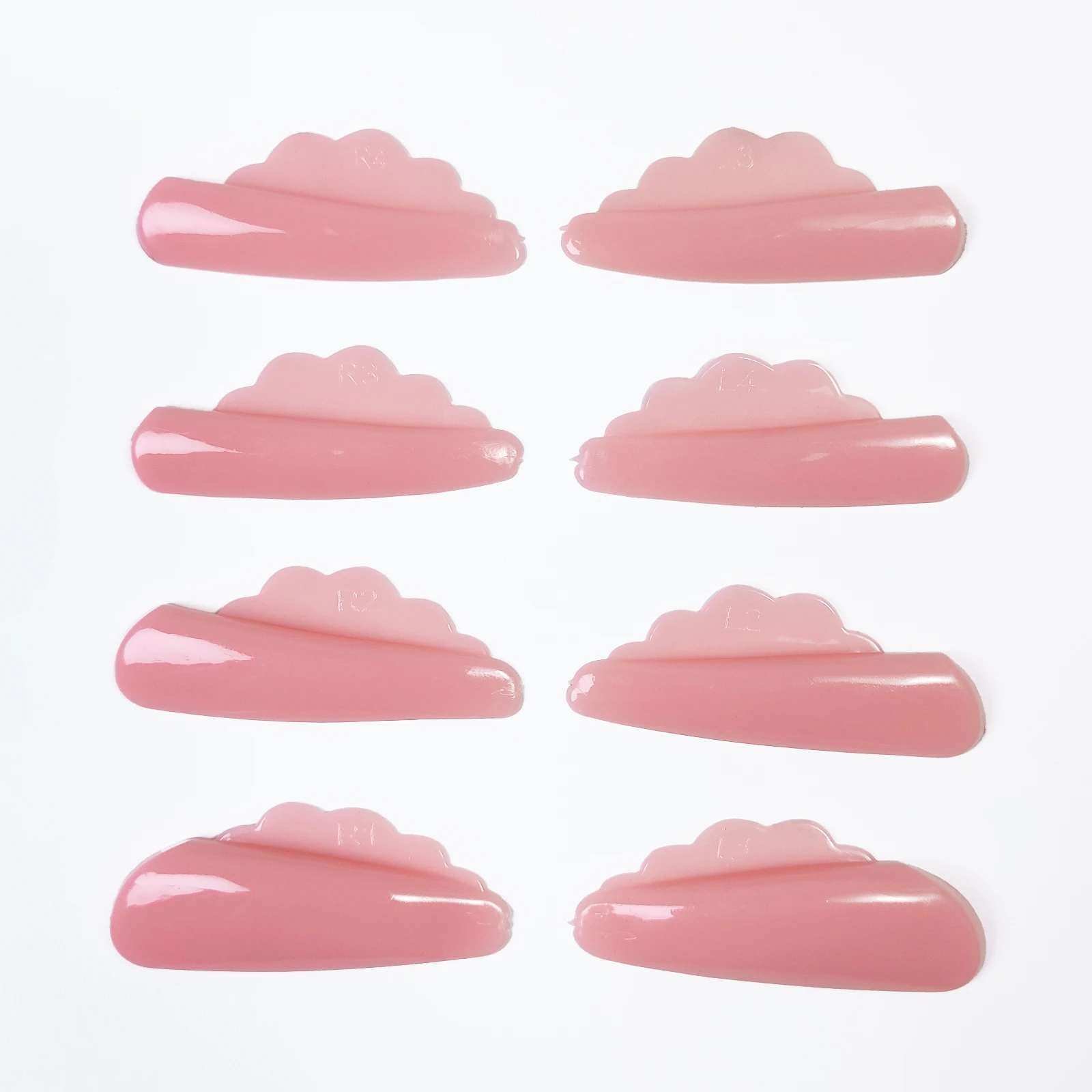 Libeauty Neue 4 Paar Kostenloser Kleber Silikon Wimpern Dauerwelle Stange Schild Lash Lift Pad Heben 3D Wimpern Curler Zubehör Make-Up-Tools – Detail 10