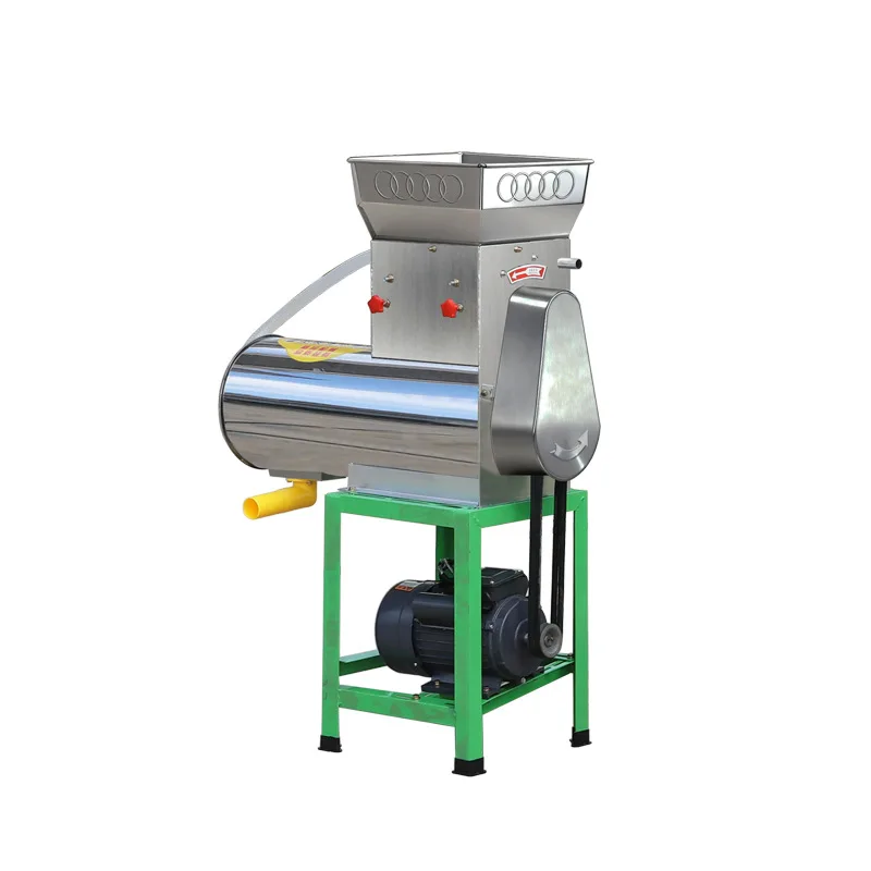 

Stainless steel sweet potato potato cassava grinding and slag separation 3000w separator