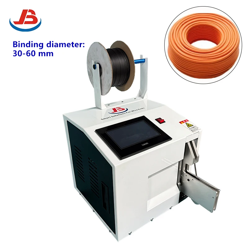 JB -2560 Automatic Cable Twist Tie Tying Machine for Copper Wire Winding Usage