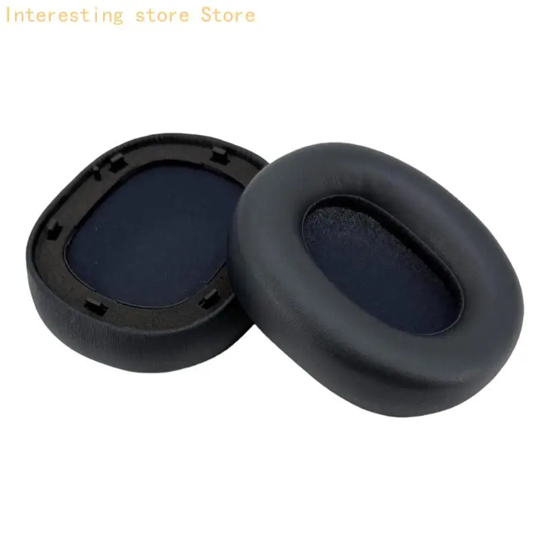 Ersatzpaar für Arbeits- und Lernkissen, Over-Ear-Kontakthülle mit Proteinleder-Finish für SPACE Everyday Desk Wear 55KC – Detail 9
