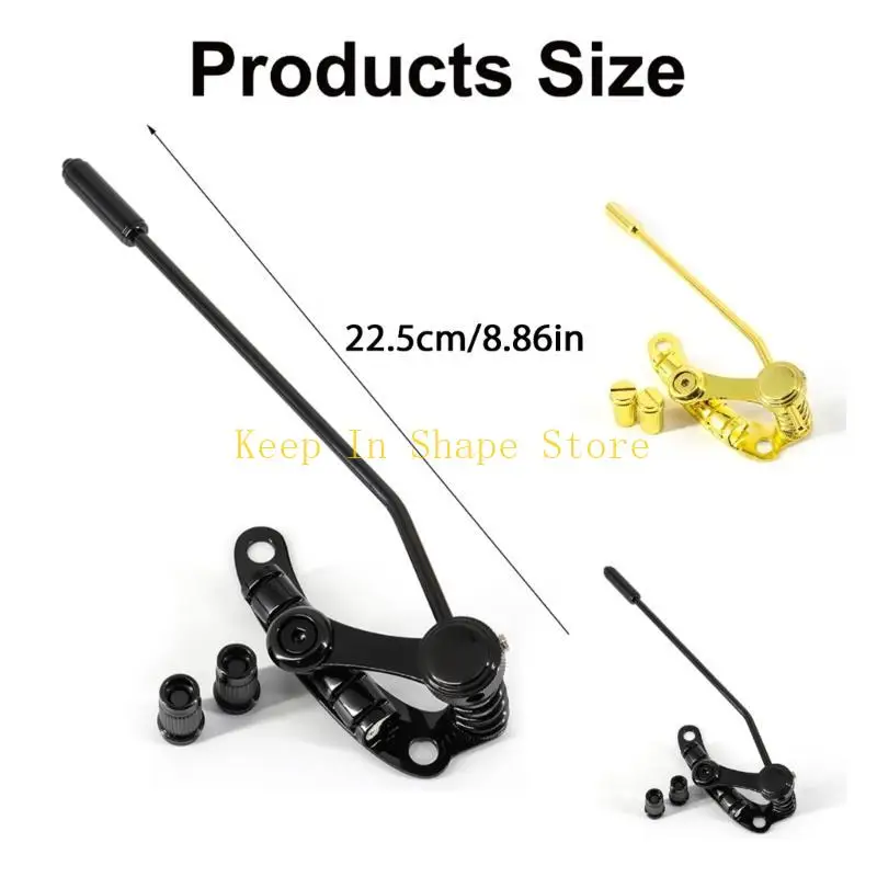 U1JC الغيتار الكهربائي جسر وقف قضيب الذيل تريمو الغيتار الكهربائي جسر اهتزاز استبدال الغيتار جسر الاهتزاز #6