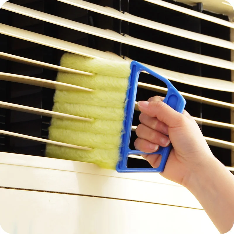 1x Brush Microfibre Venetian Blind Clean Dust Cleaner Slats Mini Duster Window cleaning brush air Duster cleaner