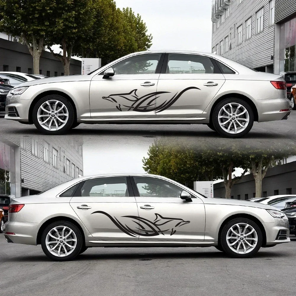 

Наклейки на автомобиль «Дельфин, играющий в воде»: Декоративные, забавные, спортивные, гоночные полосы, боковые наклейки, аксессуары для авто, виниловые наклейки на двери и боковые линии кузова