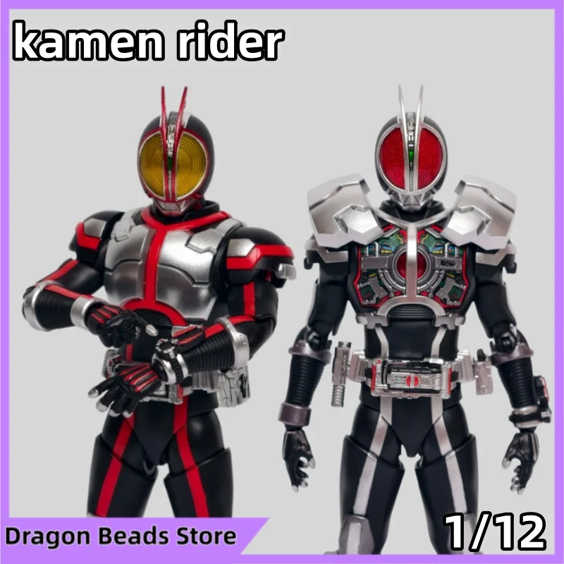 

В наличии! Коллекционная подвижная фигурка FREAKMAN 1/12 Kamen Rider Faiz555, готовая кукла-фигурка, подарок