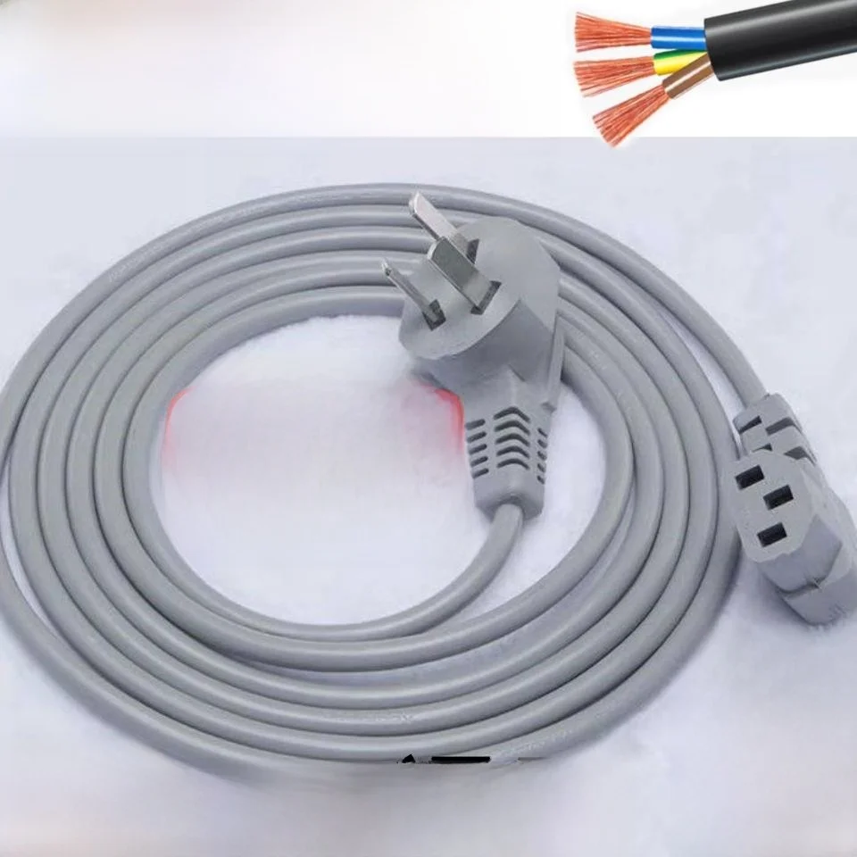 

Full Set Mahjong Machine Accessories Power Cable Four Port Machine Universal Three Hole Full Copper Extended Thick Plug Line