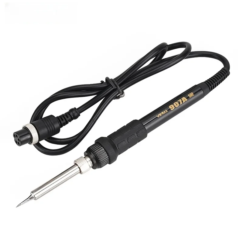 For YIHUA 907A Soldering Iron Handle 50W Universal 936 Soldering Stations Electric Irons 5 Holes Interface Welding Tools