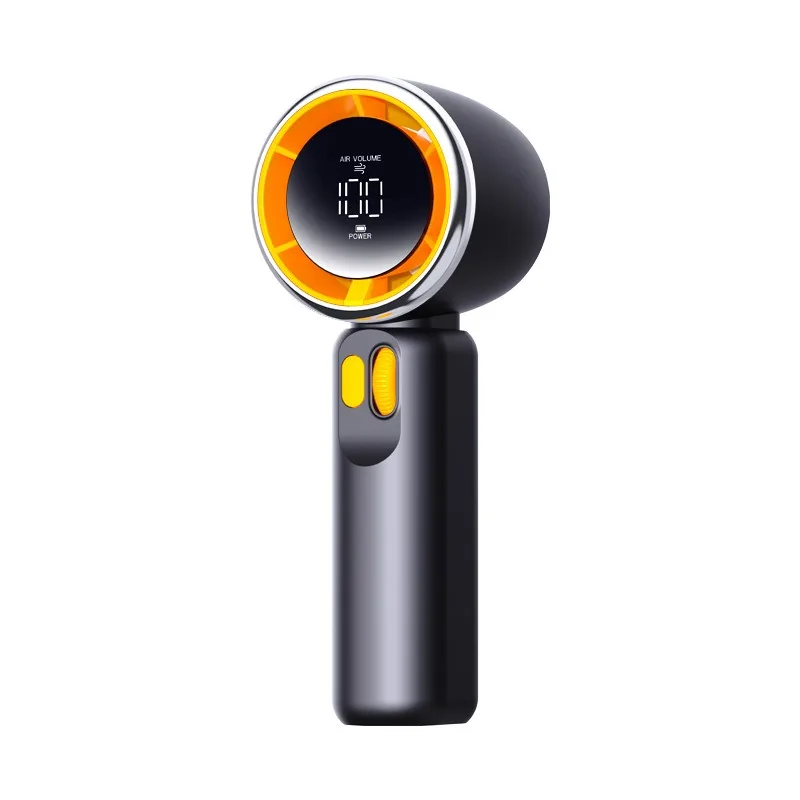 100 Speed High Speed Turbine Handheld Violent Small Fan Usb Charging Mini Portable Fan Private Mold