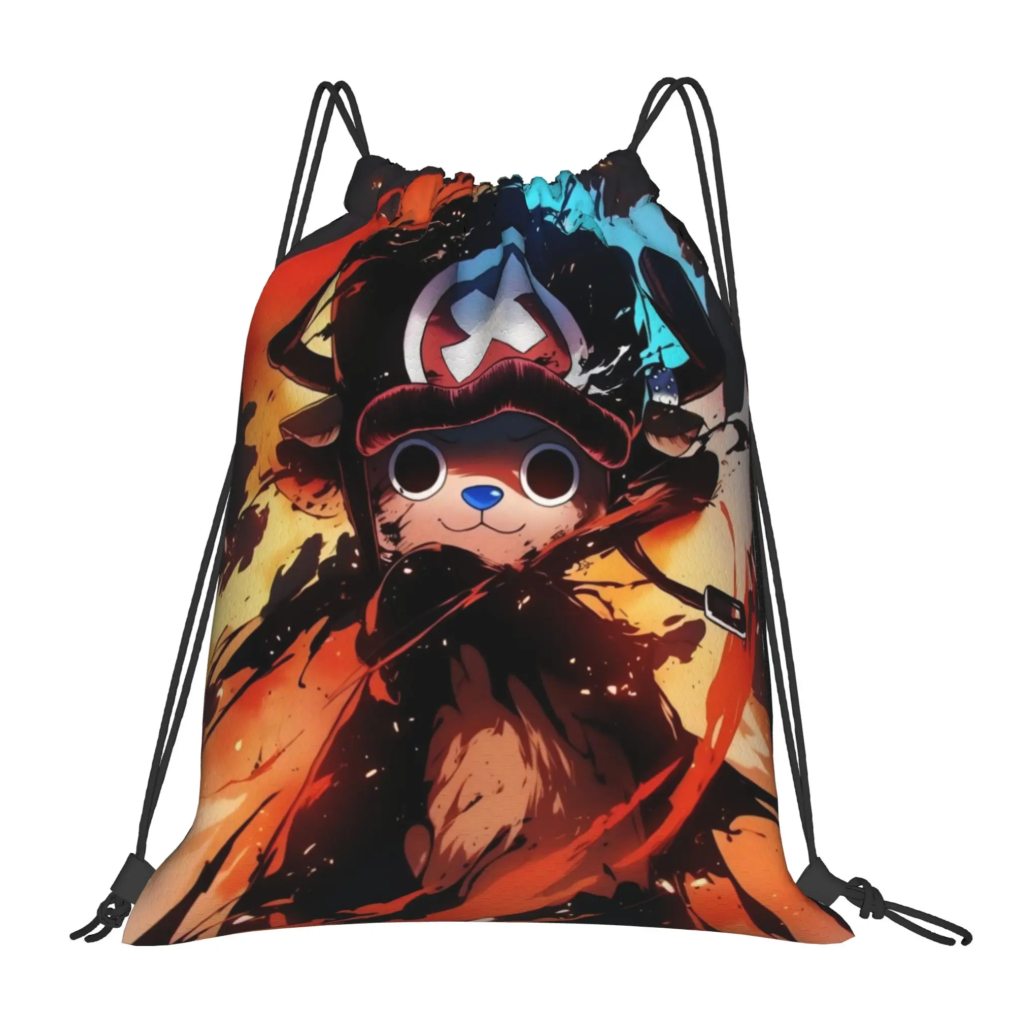 

Портативные спортивные сумки на шнурке Tony Tony Chopper One Piece, рюкзаки для хранения вещей