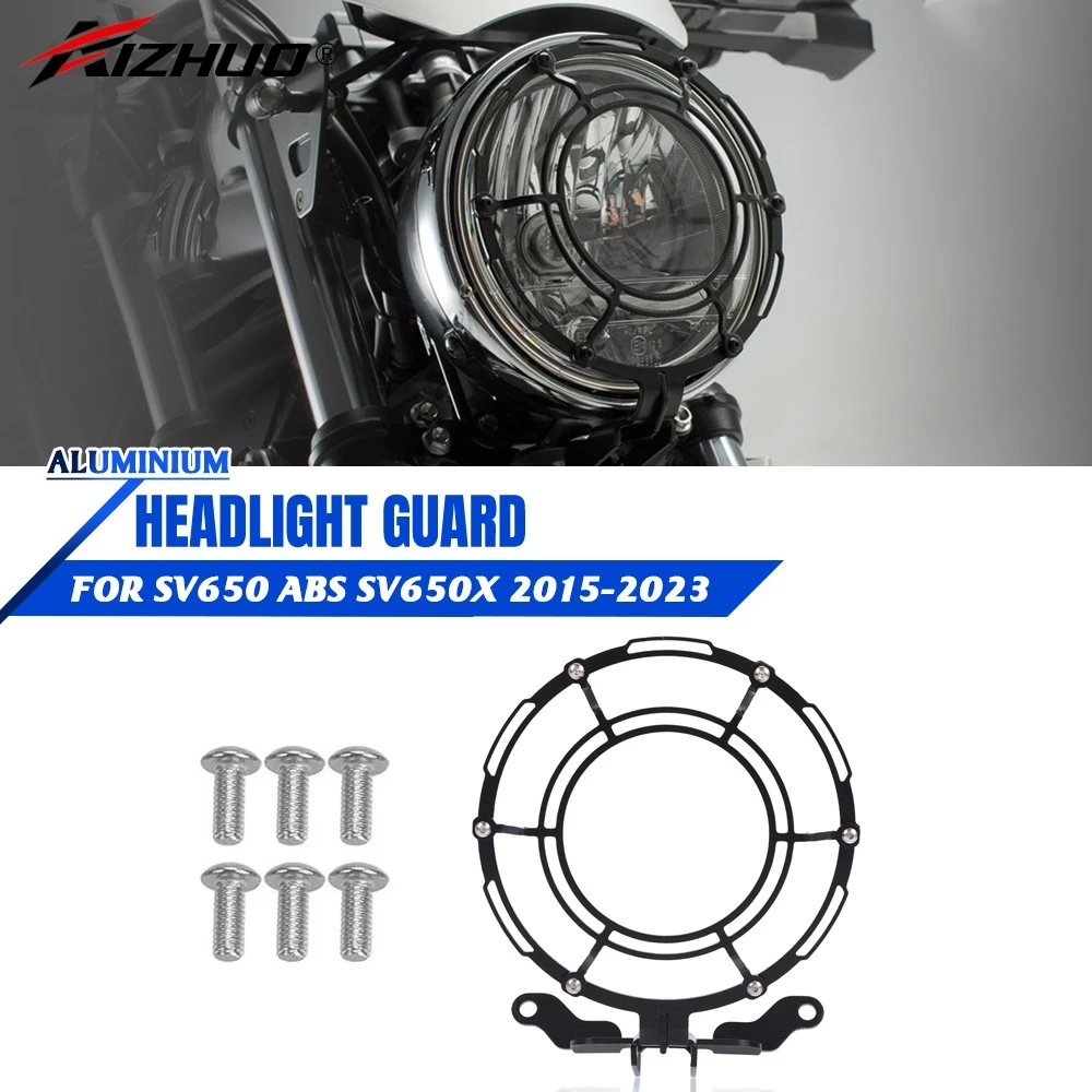 

Front Headlight Grille Guard Protector For Suzuki SV650 ABS SV650X Cafe Racer 2015 2016 2017 2018 2019 2020 2021 2022 2023 2024
