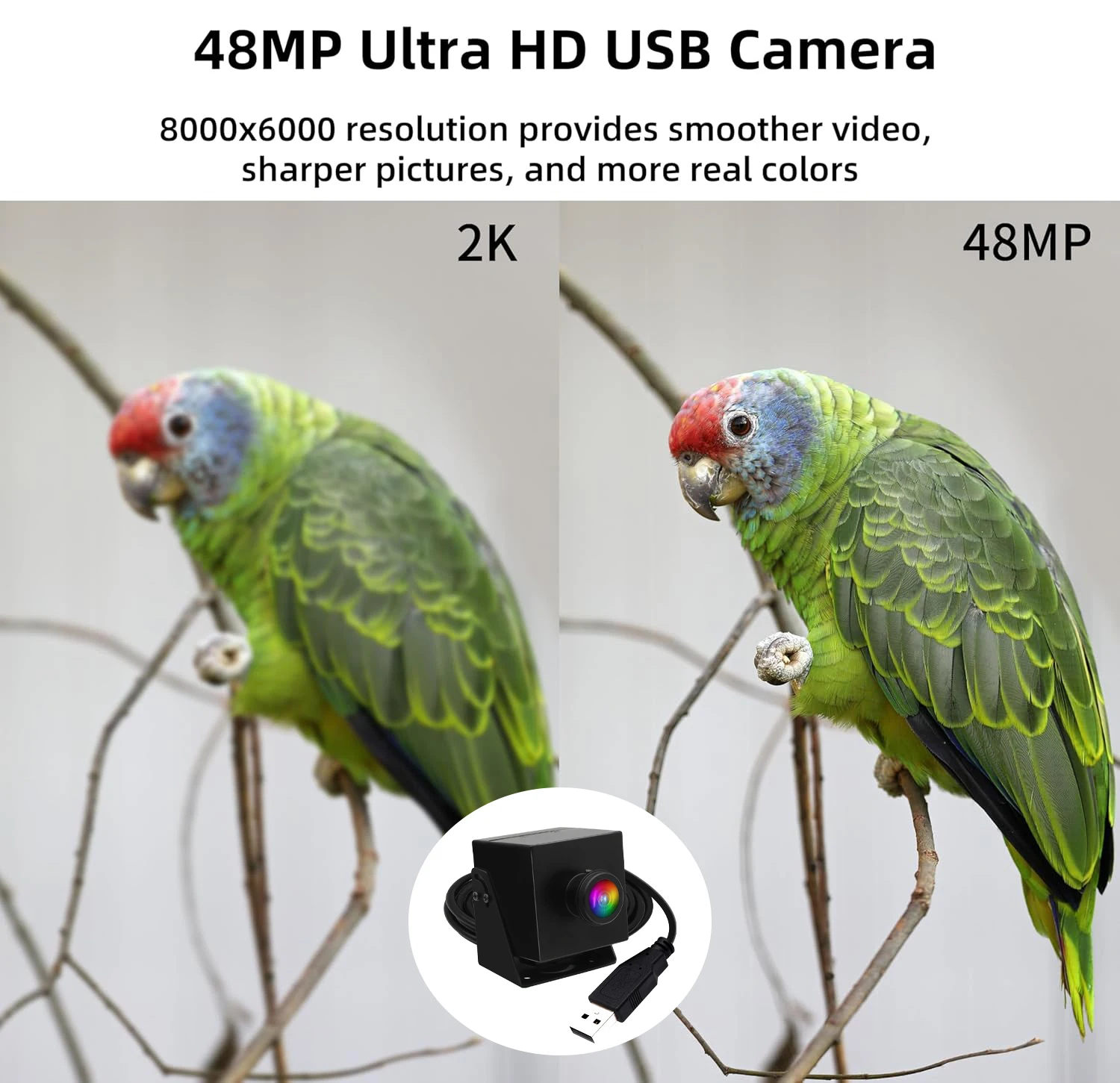 Elp 48MP Fisheye Us…