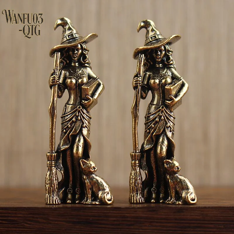 Nueva gran oferta de adorno de Luna mágica, decoración del hogar, decoración de sala de estar/entrada, muebles para el hogar, estatua de mago
