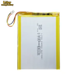 3-wires connector 357095 3.7V 5000mAh tablet battery For child Tablet prestigio multipad Rechargeable batteries