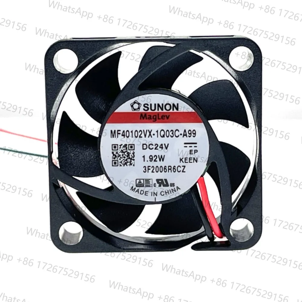 New 3D Printer 24V 40mm Fan MF40102VX-1Q03C-A99 for Sunon Magnetic Bearing 4010 Cooling for Extruder Hotend BLV Mgn Cube Ender