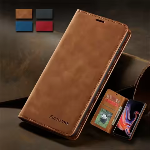 Wallet Card Flip Leather Case For Samsung Galaxy S10 5G S20 FE S21 Plus S22 S23 FE S24 Ultra A14 A15 A33 A34 A51 A52 A53 A54