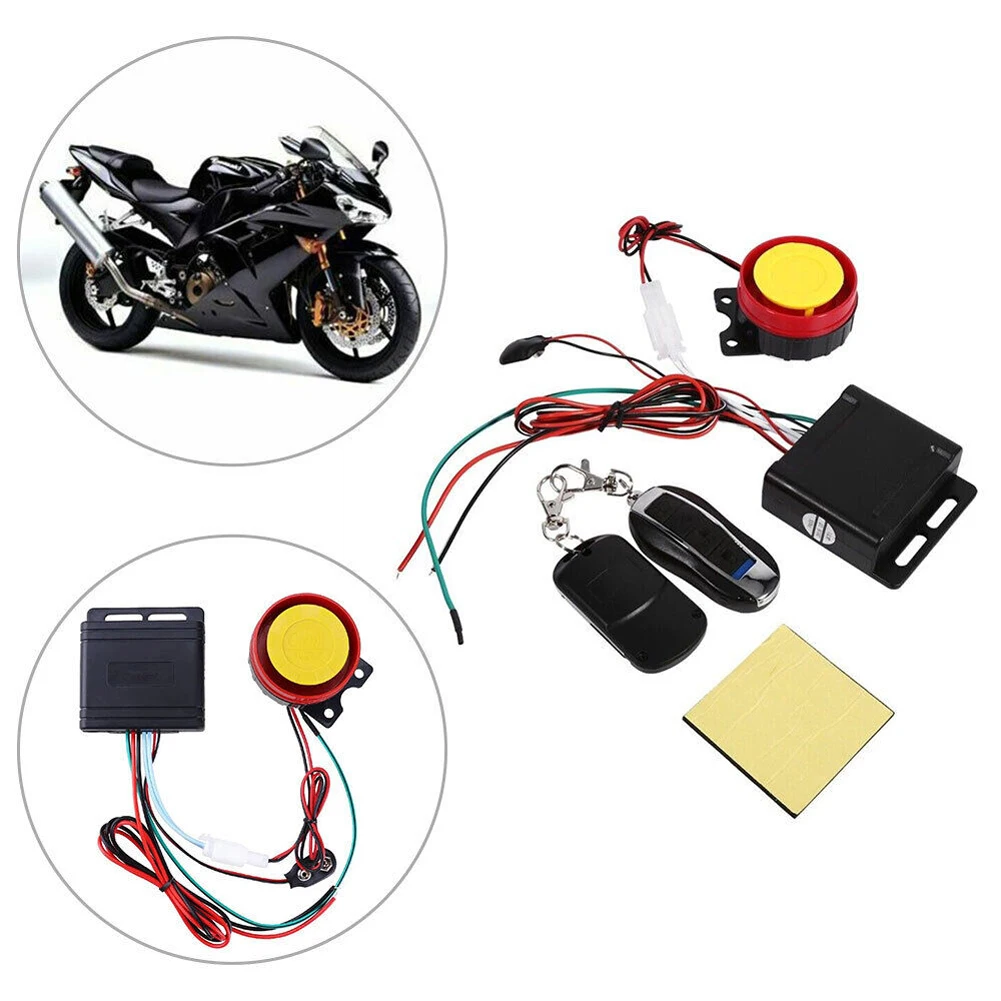 

Motorbike Alarm System 315MHz Scooter Security System Kit 12V Motorbike Unlock Device Automatic Burglar Alarm for Auto Motorbike