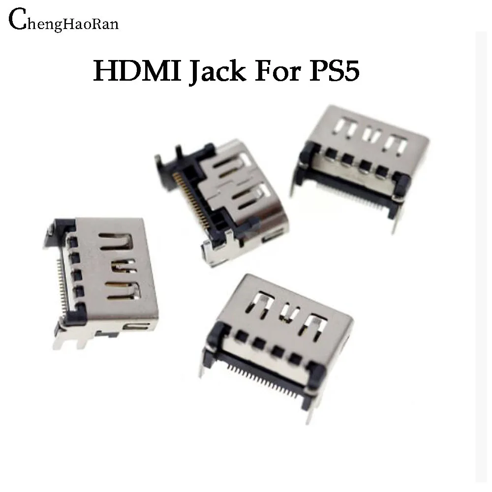 ChengHaoRan 2PC For Video Interface PS5 HDMI High-definition Interface Socket PS5 Output HDMI Original Interface