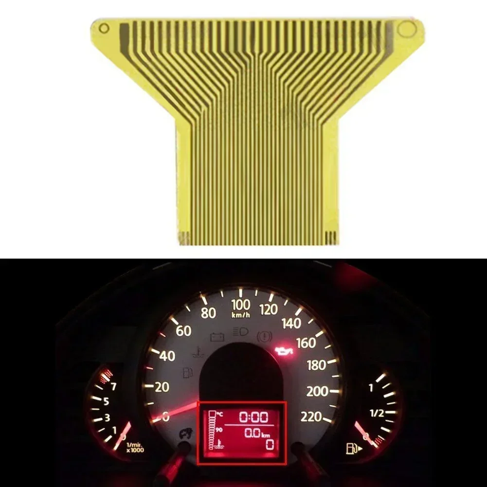 1 pçs gol (g4) cabo plano display lcd cabo de fita para instrumento carro velocímetro painel do carro cabo de fita conector lcd plano