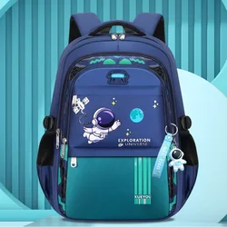 Mochilas escolares para meninos Mochila de Ombro Bagutte Crianças Luz De Proteção Espinhal Grande Capacidade Novo Astronauta Crianças Impermeáveis