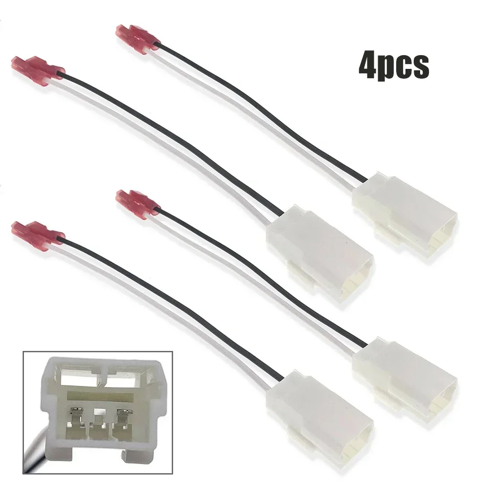 4pcs Car Accessories Speaker Adapter Wiring Harness Connector SP-6514 72-6514 For Speaker Adapter Wiring Harness