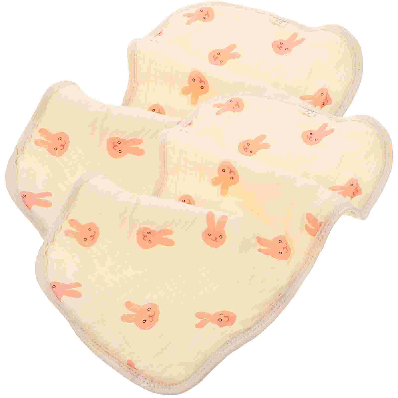 2 Pcs Bibs Baby Towels for Newborn Burping Cloths Large Organic Cotton Shoulder Toddler Infant Saliva