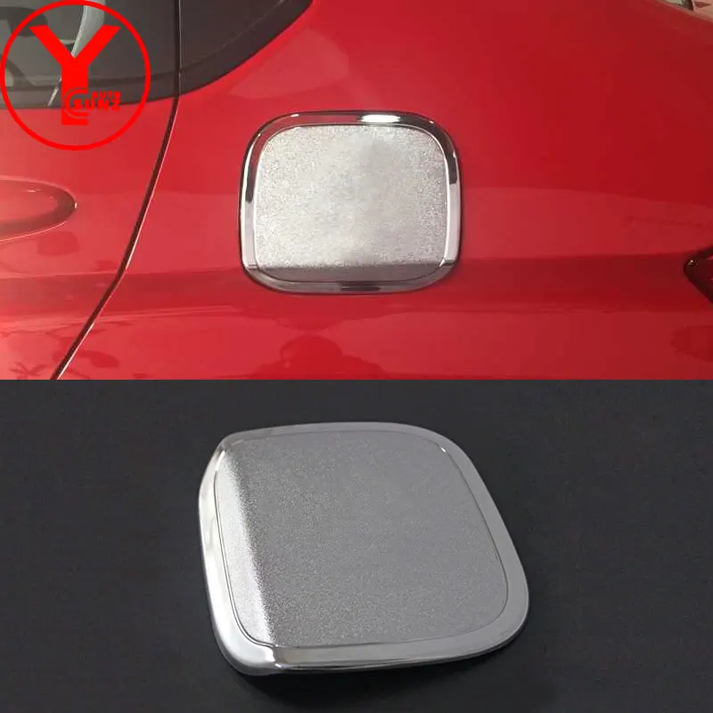 

2014-2016 ABS Chrome Tank Cover For Honda City Accessories Plate Tank Cap For Honda City 2014 2015 2016 Car Parts YCSUNZ